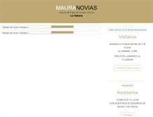 Tablet Screenshot of mauranovias.com